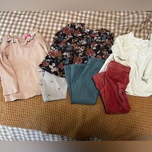 Isaac Mizrahi Cream and Pink Apparel